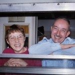 Yvonne et Bernard (en gare à Paris)